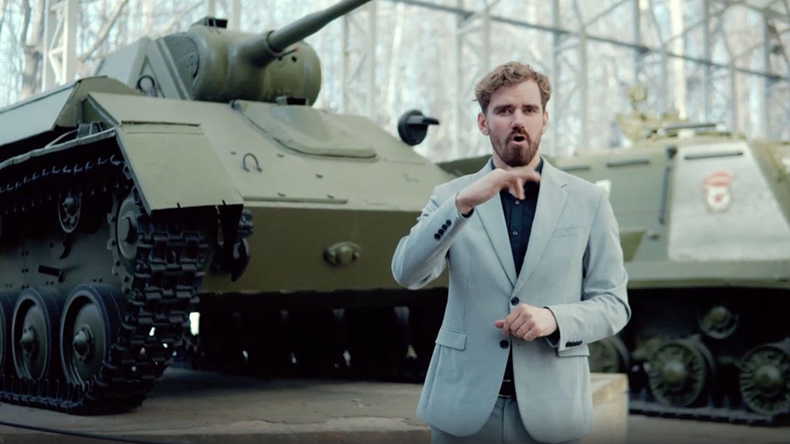 Тизер фильма «Великая Отечественная война: неочевидная история, рассказанная глухими»